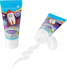 BRUSH BABY_Rocket pasta do zębów dla dzieci od 3 lat Blueberry 50ml 3