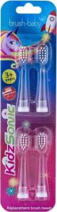 Końcówka BRUSH BABY_Kidz Sonic końcówki do szczoteczki sonicznej 3-6l 4szt. 1