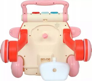 Chodzik pchacz dla Dzieci z Panelami Zabawkowymi 12 m+ czerwony 3