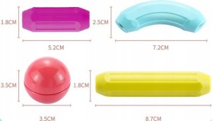 Klocki Magnetyczne DuÅ¼e 25 ElementÃ³w Dla Dzieci +3 lata 4