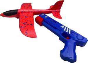 Samolot styropianowy duÅ¼y z wyrzutniÄ 3 + lata 2