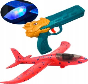 Samolot styropianowy duÅ¼y z wyrzutniÄ 3 + lata 6