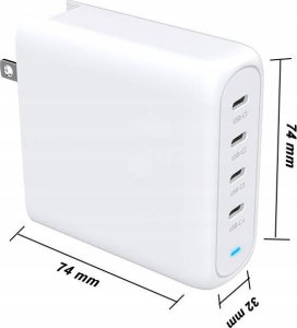 Ładowarka HI5 135W PD ADAPTER 4X USB-C 100W MAX ON ONEPORT 3