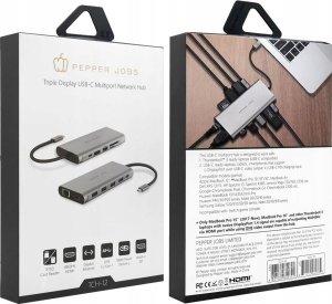 HUB USB PEPPER JOBS - TCH-12 USB-C ADAPTER 7