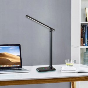 Lampka biurkowa Globo czarna 4