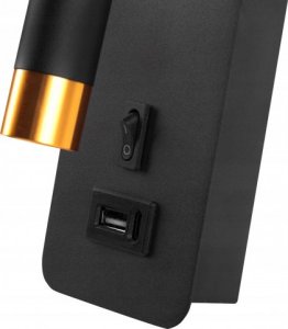 Kinkiet Maytoni Lampka kinkiet LED G9 (z USB) - podłużna 3