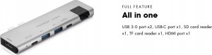 HUB USB PEPPER JOBS - TCH-MBP7 PLUS USB-C ADAPTER 5