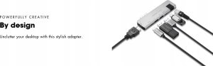 HUB USB PEPPER JOBS - TCH-MBP7 PLUS USB-C ADAPTER 6