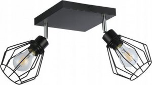 Lampa wisząca Candellux Sufitowa, wisząca lampa LED E27 - loftowa (brylant x2) 1