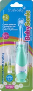 BRUSH BABY_Baby Sonic soniczna szczoteczka do zębów 0-3l Morska 6