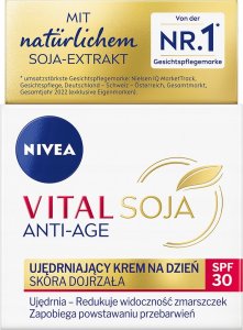 Nivea Vital Soja Anti-Age Ujędrniający krem na dzień do skóry dojrzałej SPF 30 50ml 2