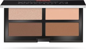 PUPA_Contouring &amp; Strobing Powder Palette paleta do konturowania 003 Dark Skin 17,5g 1