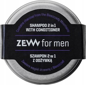 ZEW FOR MEN_Szampon 2w1 z odżywką z węglem drzewnym z Bieszczad 15ml 1