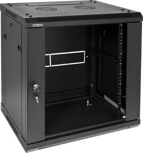 RACK Systems W6412/B - szafa Rack 19" - 600x450x12U (Rozłożona) 1