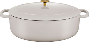 Ballarini Garnek żeliwny owalny Ballarini Bellamonte - Kość słoniowa, 7.5 ltr 2