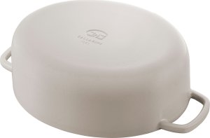 Ballarini Garnek żeliwny owalny Ballarini Bellamonte - Kość słoniowa, 7.5 ltr 4