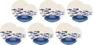 DUO Serwis obiadowy dla 6 osób The Blue Ones 4