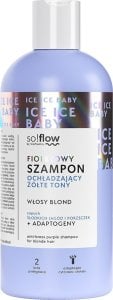 Schauma SO!FLOW Szampon fioletowy przeciwdziała żółtym tonom na włosach blond 1