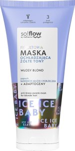 Revuele SO!FLOW Fioletowa maska do włosów przeciwdziałająca żółtym odcieniom na włosach blond 1