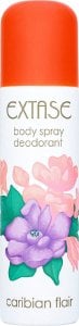 EXTASE Dezodorant body spray CARIBAN FLAIR 150 ml 1