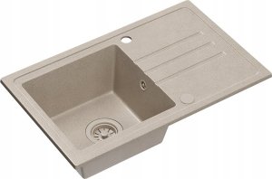 Zlewozmywak BEN 111 granitowy beżowy 2