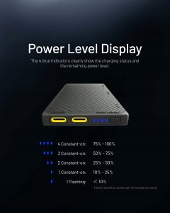 Powerbank Nitecore NB10000 Carbon Gen3 10000mAh Czarny 11