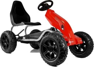 Gokart na Pedały B012 Pompowane Koła Czerwony 1