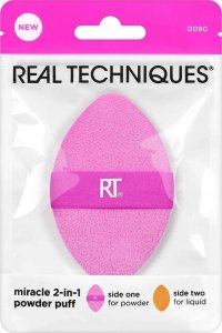 REAL TECHNIQUES_2in1 Powder Puff płatek do pudru 4