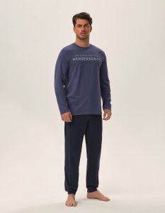 Esotiq & henderson PIŻAMA HENDERSON 41904 JUMPER (kolor steel- blue, rozmiar XL) 2