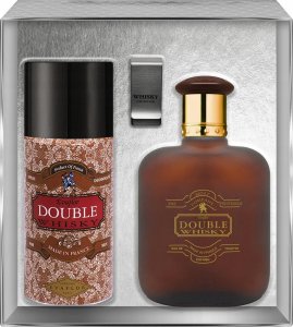 SET EVAFLOR Whisky Double EDT spray 100ml + DEO spray 150ml + CLIP 1