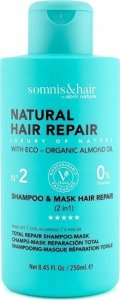 SOMNIS&amp;HAIR_Natural Hair Repair Shampoo&amp; Mask szampon i maska do włosów 250ml 1