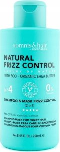 SOMNIS&amp;HAIR_Natural Frizz Control szampon i maska do włosów 250ml 1