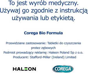COREGA_Bio Formula tabletki do czyszczenia protez zębowych 136szt 3