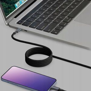 Kabel USB STATIK USB-A - Lightning 2 m Czarny (PUP-0470-6FT-AL) 5