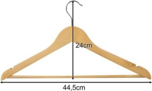 Ruhhy Wieszak na ubrania 10szt. - drewniany Ruhhy 24492 6