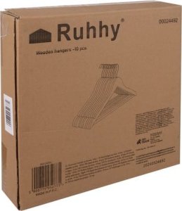 Ruhhy Wieszak na ubrania 10szt. - drewniany Ruhhy 24492 7