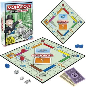 Gra Monopoly Edycja dla rywali plansza karty GR0659 1