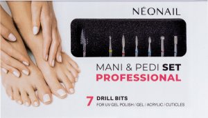 NEONAIL_SET Professional frezy do frezarki 7szt. 1