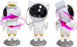 Projektor lampka nocna astronauta 4