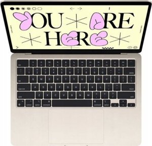 Laptop Apple Apple MacBook Air - M2 (8/10) | 13,6" | 16GB | 256GB | Mac OS | Księżycowa Poświata 10