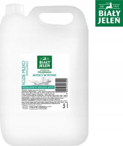 Biały Jeleń Płyn do kąpieli Kozie mleko zapas 5l 6