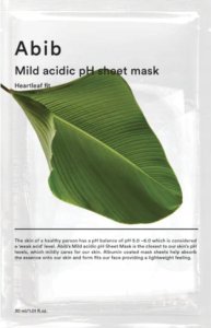 ABIB_Mild Acidic pH Sheet Mask Heartleaf Fit maska w płachcie do twarzy 30ml 1