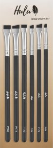 HULU_SET Brow Styling zestaw 6 pędzli do brwi 2