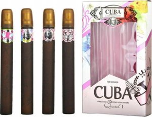 SET CUBA ORIGINAL Quad I Heartbreaker EDP spray 35ml + La Vida EDP spray 35ml + Victory EDP spray 35ml + Vip Women EDP spray 35ml 1