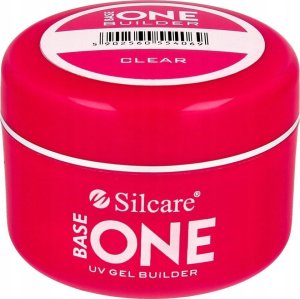 SILCARE_Base One UV Gel Builder żel do paznokci Clear 100g 1