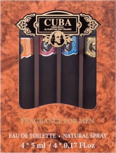 SET MINIATUR CUBA ORIGINAL Coffret EDT spray 4x5ml 1