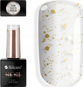 SILCARE_Mani More DOT top coat do paznokci Gold 10g 1