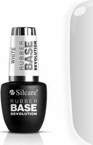 SILCARE_Rubber Base Revolution kauczukowa baza do paznokci White 9ml 1