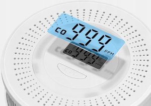 Czujnik gazu tlenku węgla i dymu 2w1 11