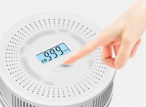 Czujnik gazu tlenku węgla i dymu 2w1 12